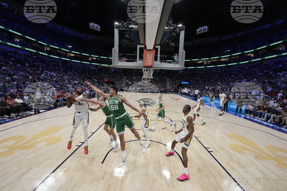 Celtics Pelicans Basketball