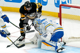 Blues Penguins Hockey