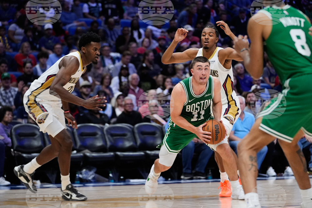 Celtics Pelicans Basketball