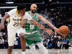 APTOPIX Celtics Pelicans Basketball