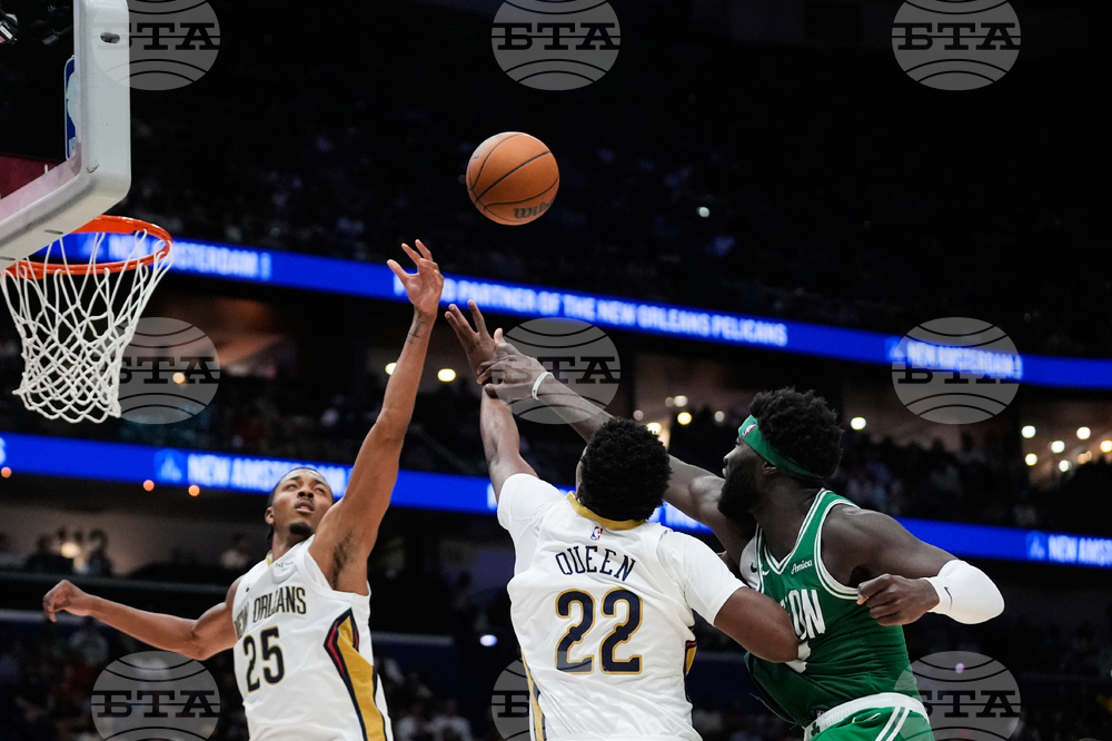 Celtics Pelicans Basketball