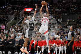Raptors Spurs Basketball