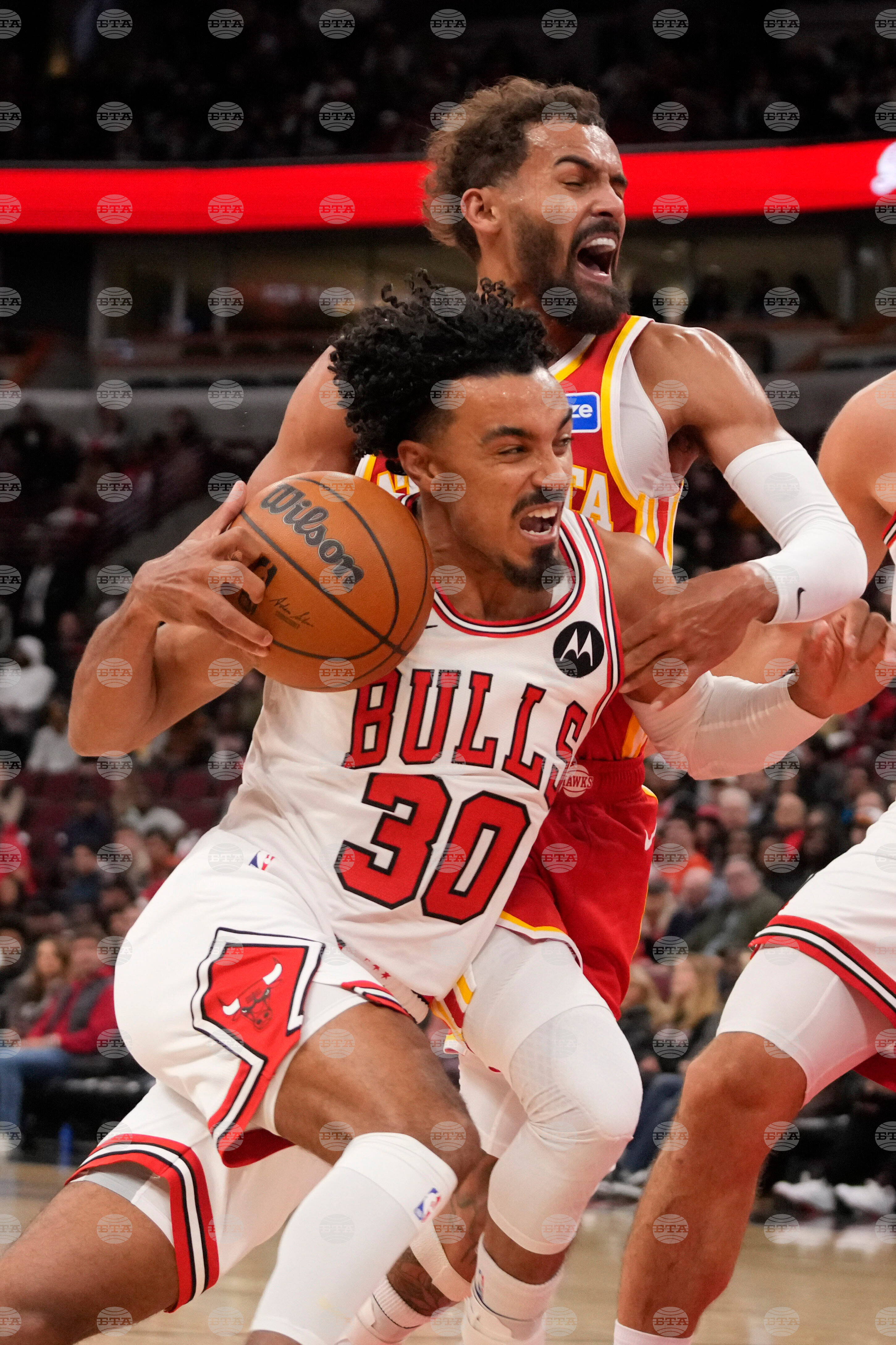 Hawks Bulls Basketball