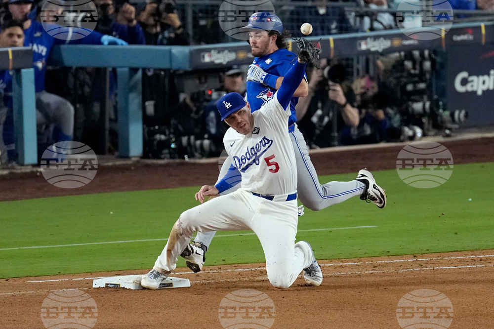APTOPIX World Series Blue Jays Dodgers Baseball