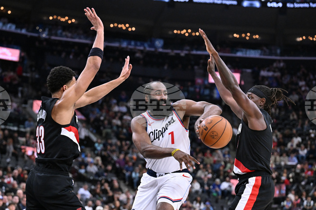 Trail Blazers Clippers Basketball