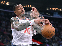 Trail Blazers Clippers Basketball