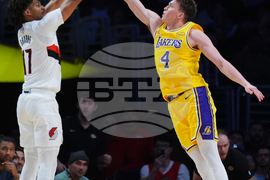 Trail Blazers Lakers Basketball