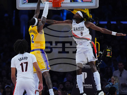 Blazers Lakers Basketball