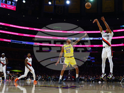 Blazers Lakers Basketball