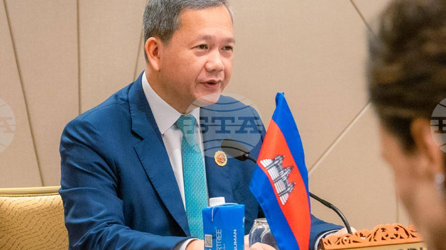 Премиерът на Камбоджа обяви присъединяването на страната към Съвета за мир