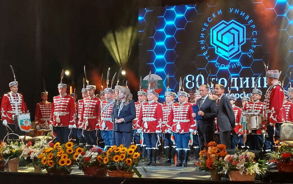 Вицепрезидентът поздрави Техническия университет за 80-годишнината му