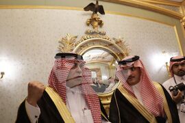 Саудитска Арабия - президент - Маджид бин Абдула ал Касаби - среща