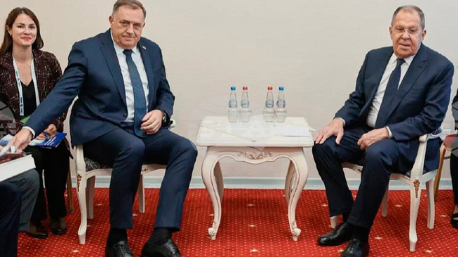 Лавров и Додик потвърдиха ангажимента си за укрепване на партньорството между Русия и босненската Република Сръбска