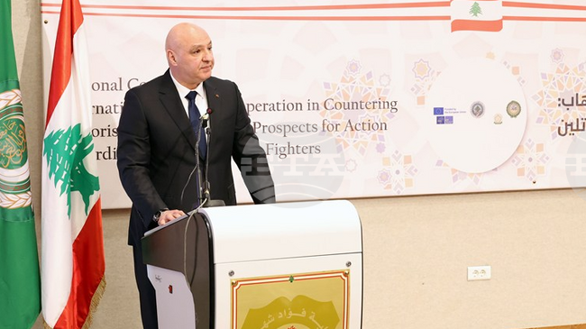 ННА: Президентът на Ливан заяви, че в борбата с тероризма първо трябва да бъде победена идеята 