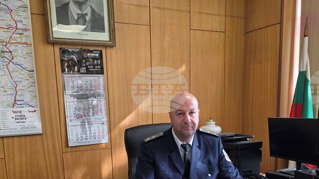 Главен инспектор Димо Вълков е новият началник на сектор „Пътна полиция“ при Областната дирекция на МВР в Стара Загора