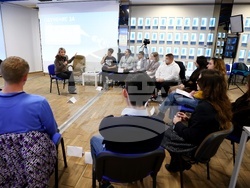 Българска телеграфна агенция - Европейски парламент - обучение за млади журналисти - Модул: Европейският съюз в превод: как разказваме за Европа на достъпен език? - Среща с Десислава Минчева