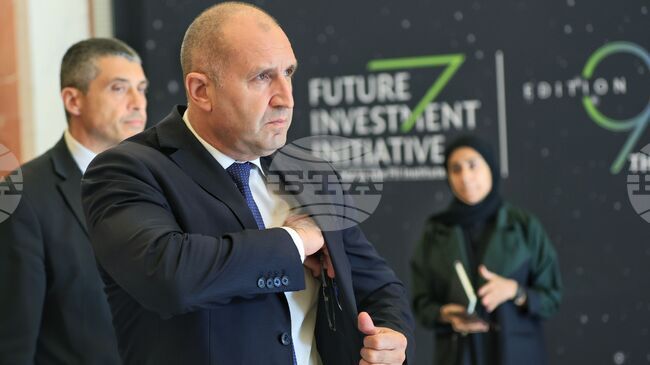 President Radev in Saudi Arabia: Bulgarian Ministries Should Be Much More Active in Attracting Investment 