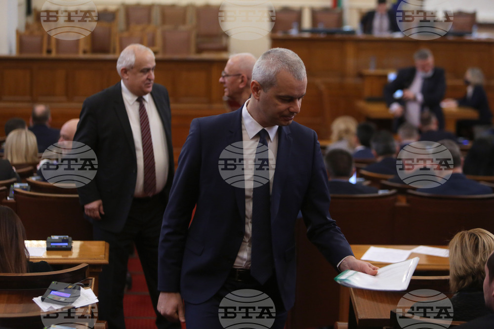 Парламент - заседание - Костадин Костадинов