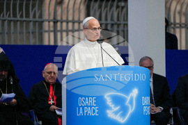Italy Pope Peace Meeting