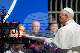 Italy Pope Peace Meeting