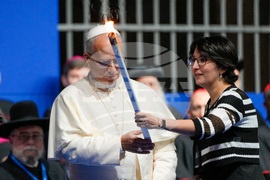 Italy Pope Peace Meeting