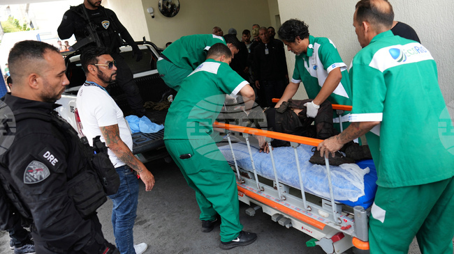 Броят на жертвите при полицейска операция срещу наркотрафика в бразилския град Рио де Жанейро достигна до 64 души