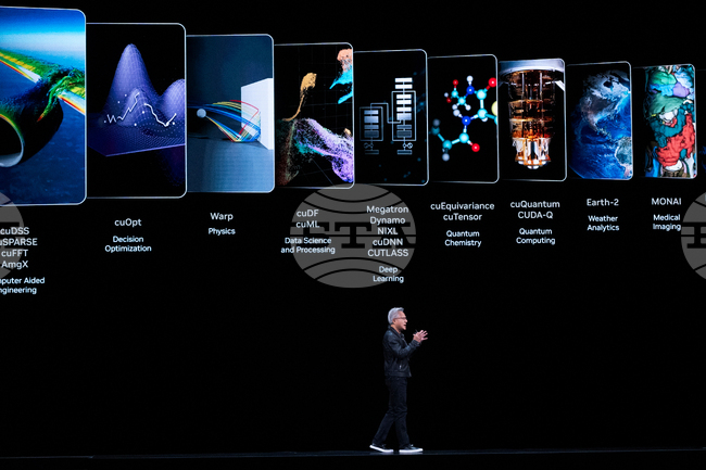 APTOPIX NVIDIA AI Jensen Huang