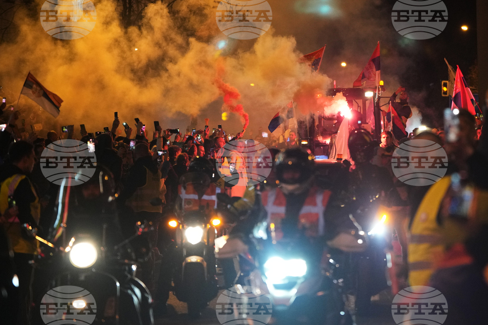 APTOPIX Serbia Protests