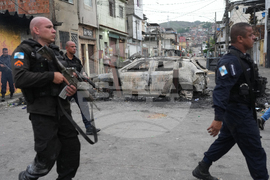 APTOPIX Brazil Police Operation