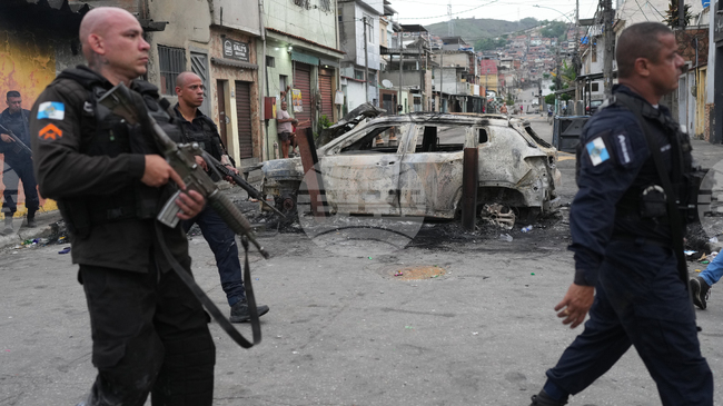 Най-смъртоносната полицейска операция срещу наркотиците в историята на Рио де Жанейро причини смъртта на най-малко 132 души