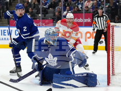 Flames Maple Leafs Hockey