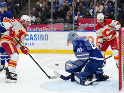 Flames Maple Leafs Hockey