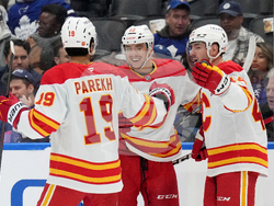 Flames Maple Leafs Hockey