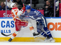 Flames Maple Leafs Hockey