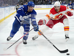 Flames Maple Leafs Hockey