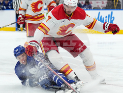 Flames Maple Leafs Hockey