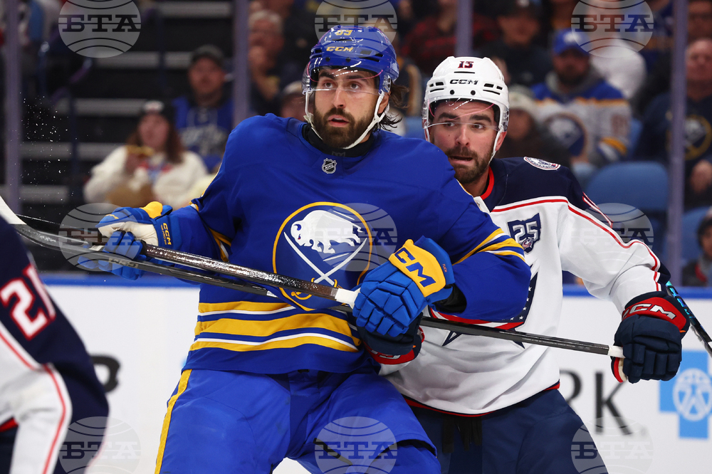 Blue Jackets Sabres Hockey