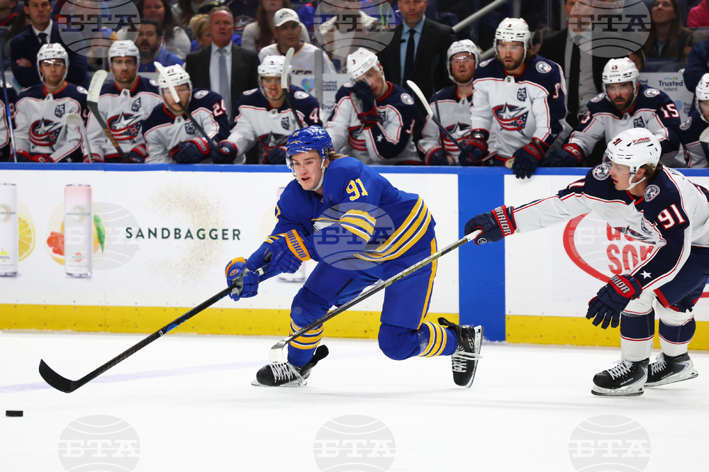 Blue Jackets Sabres Hockey