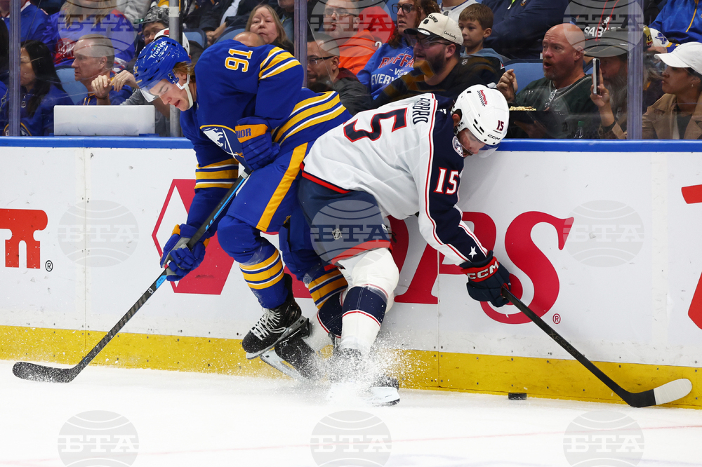 Blue Jackets Sabres Hockey