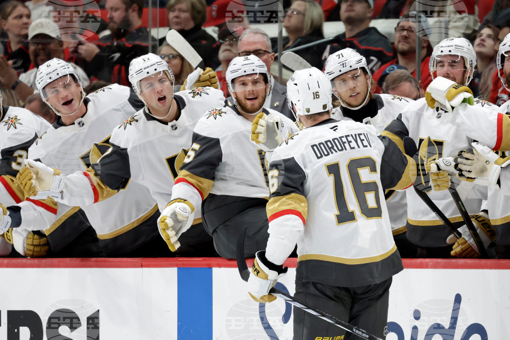 Golden Knights Hurricanes Hockey