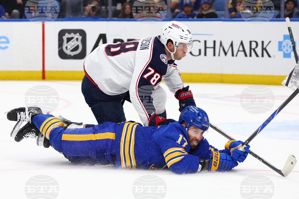 Blue Jackets Sabres Hockey