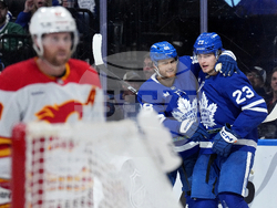 Flames Maple Leafs Hockey