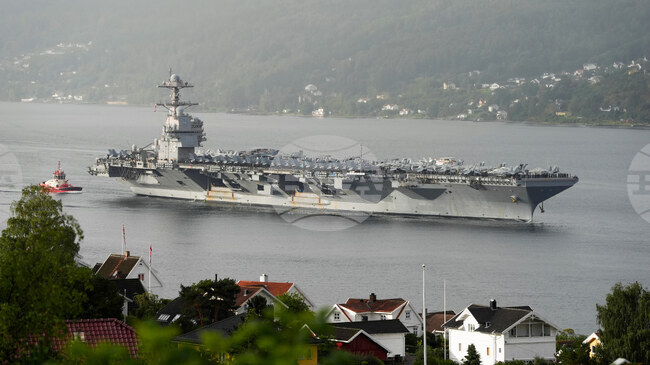 Американският самолетоносач "Джералд Форд" навлезе във водите на Латинска Америка