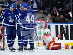 Flames Maple Leafs Hockey