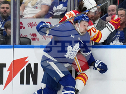 Flames Maple Leafs Hockey