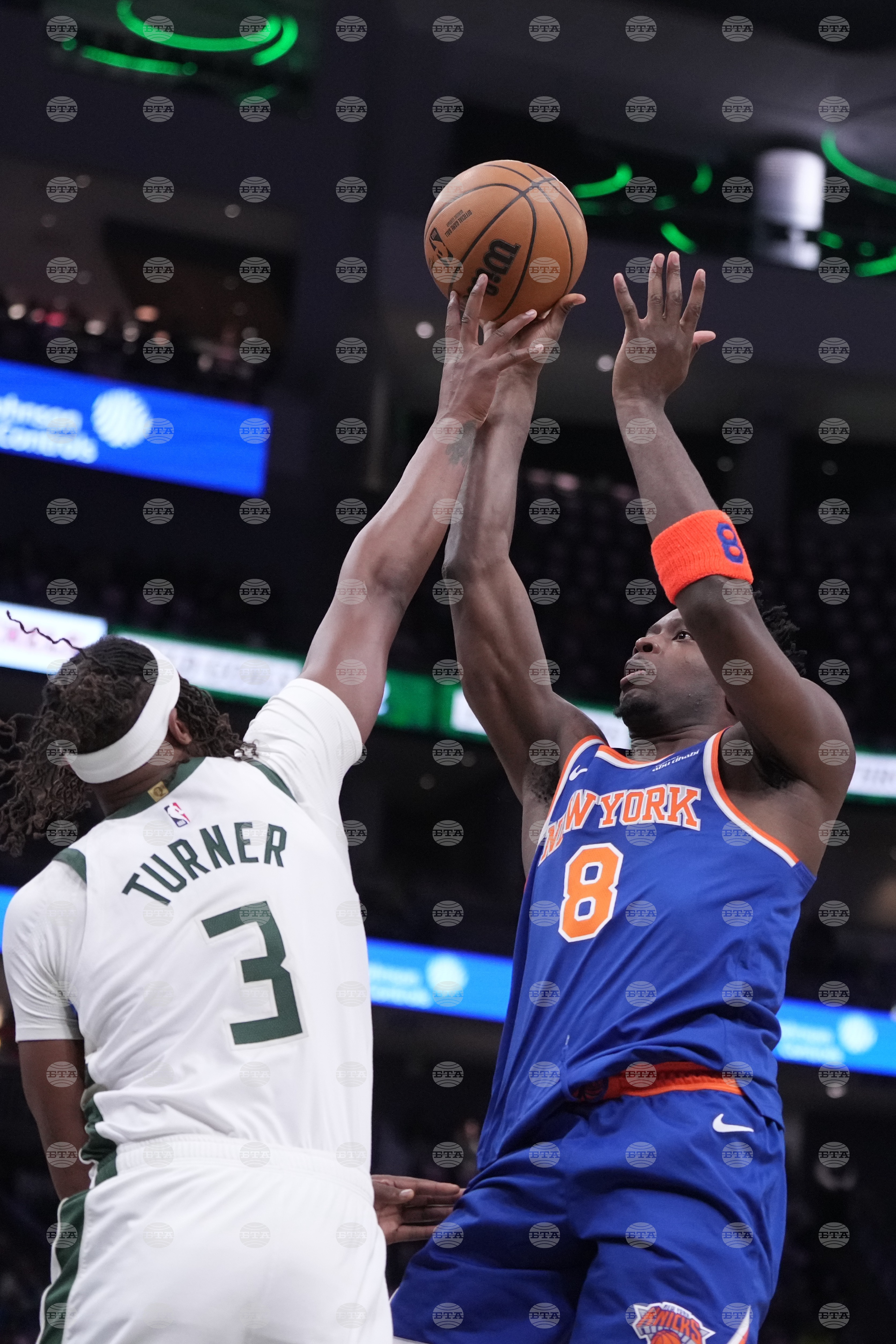 Knicks Bucks Basketball