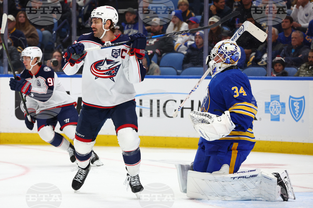 Blue Jackets Sabres Hockey