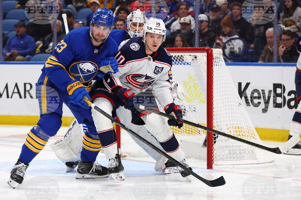 Blue Jackets Sabres Hockey