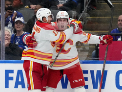 Flames Maple Leafs Hockey