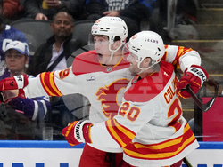 Flames Maple Leafs Hockey